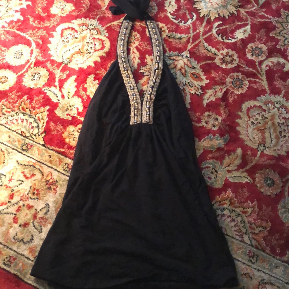 Backless Halterneck Top